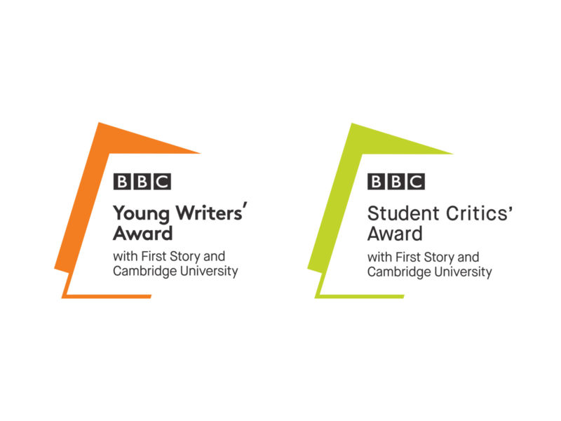 BBC Young Writers' Award and Student Critics' Award logos