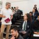 Daljit Nagra at a First Story RSL Outreach event