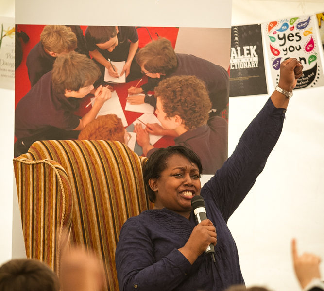 Malorie Blackman at First Stort YWF