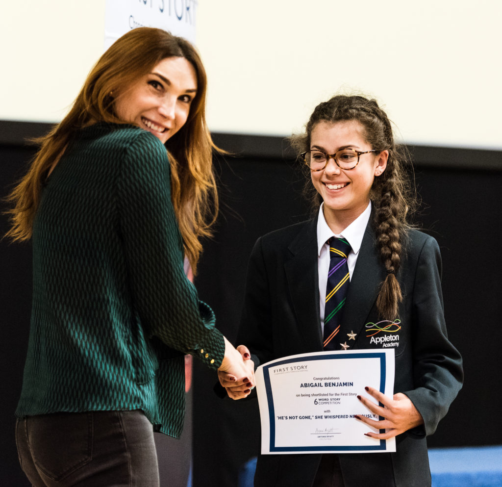 Juno Dawson and First Story young writer